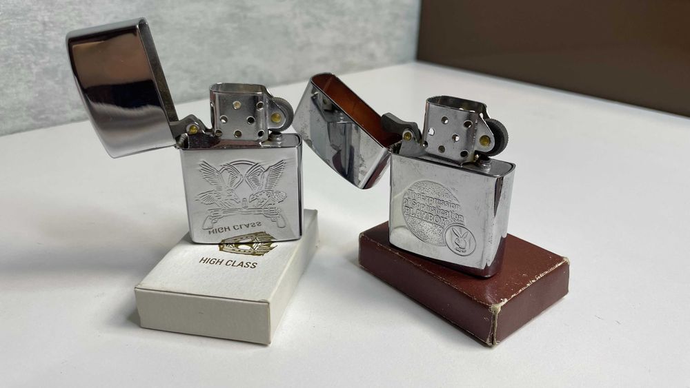 Зажигалки бензиновые типа ZIPPO 90-х годов Винтаж Новые