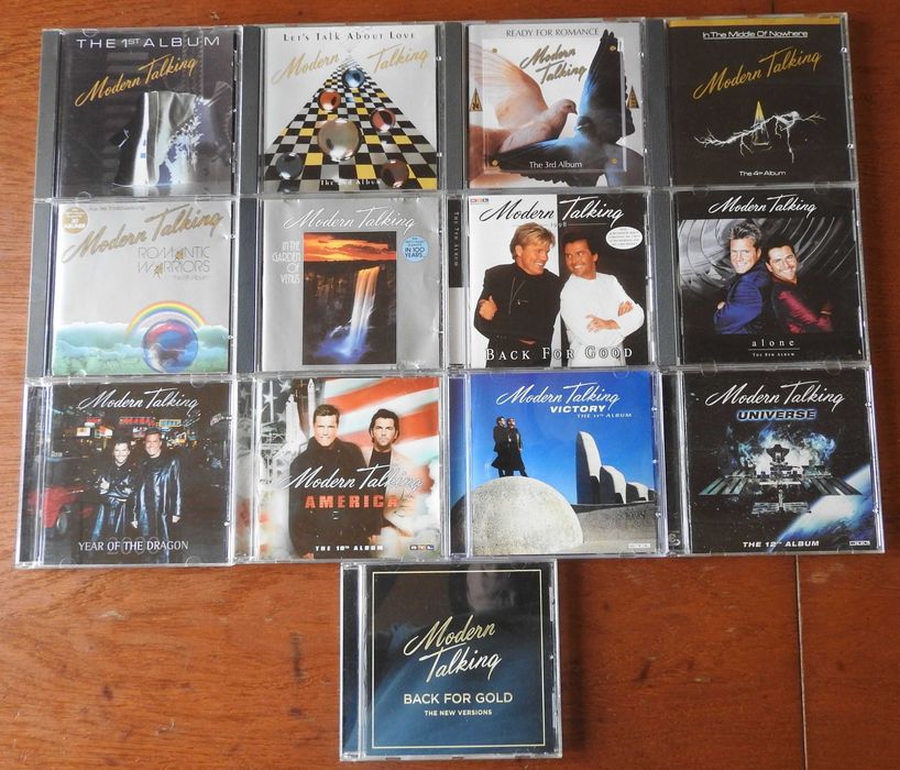 Modern Talking - pełna dyskografia 13 CD (85-17) (Hansa-Sony)
