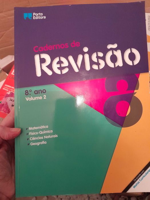 Caderno de revisão para o 8° ano