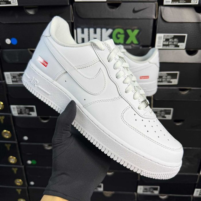 Nike Air Force 1 Low '07 Supreme Biały R.45