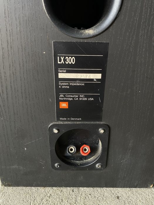 Kolumny JBL LX 300