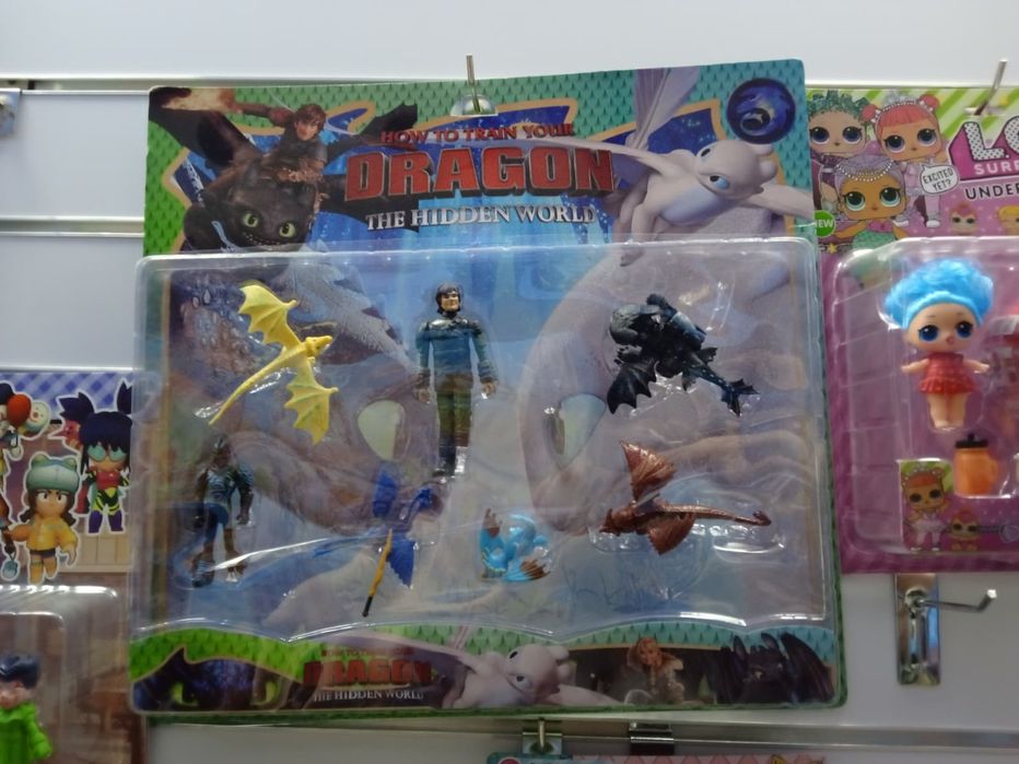 Jak Wytresować Smoka Zestaw Figurek Smoków Hidden World