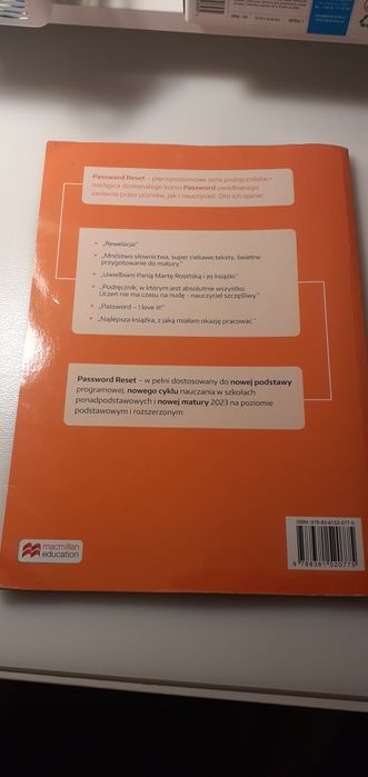 Password Reset A2+/B1 cały komplet