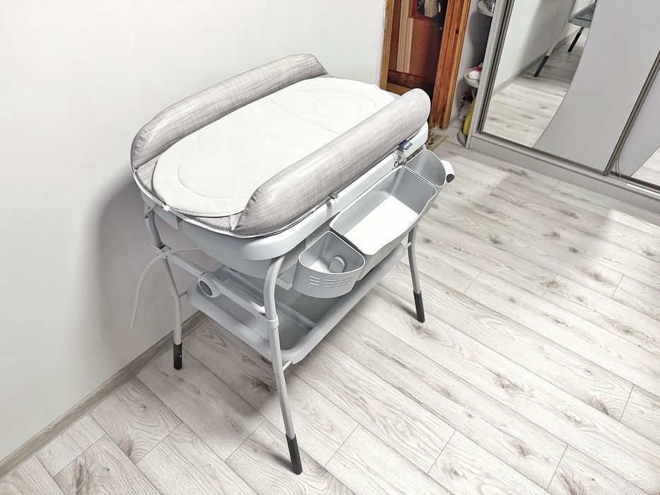 Столик для сповивання з ванночкою - Chicco - Cuddle & Bubble