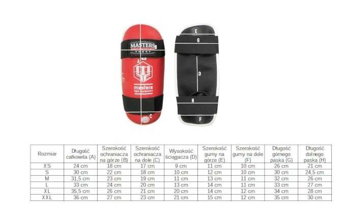 masters NAGOLENNIKI OCHRANIACZE NA PISZCZELE krav-maga kickboxing wako