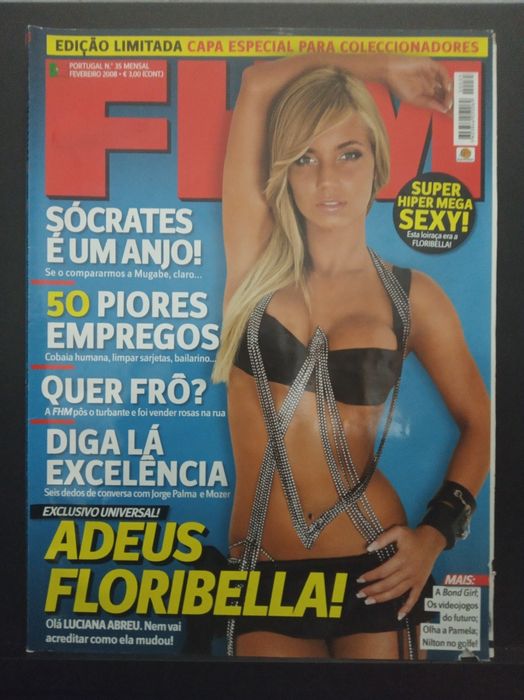 8 revistas: FHM, Super Maxim, GQ