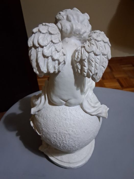 Anjo branco como novo484284811025459202