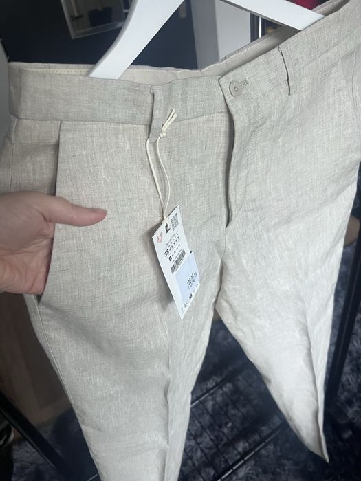 Spodnie garniturowe Zara