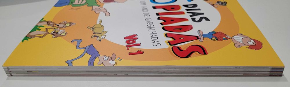 Livro Infantil 365 Piadas Dias Um Ano de Gargalhadas Vol. 1 NOVO