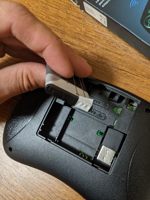 Бездротова Клавіатура із тач-падом. Для телевізора та ін.