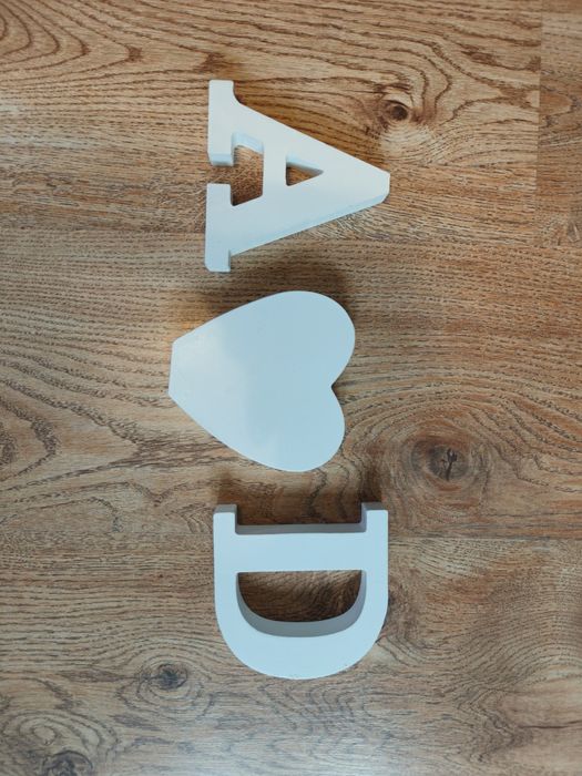 Kiedy białe A i D i serce