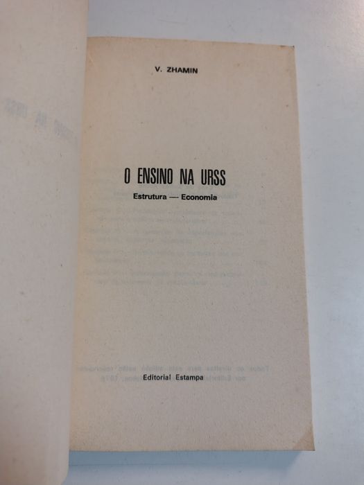 O ensino na URSS: estrutura - economia