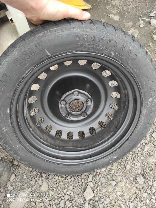 Audi A4 B6 b7 golf 5 koło dojazdowe 17 5x112