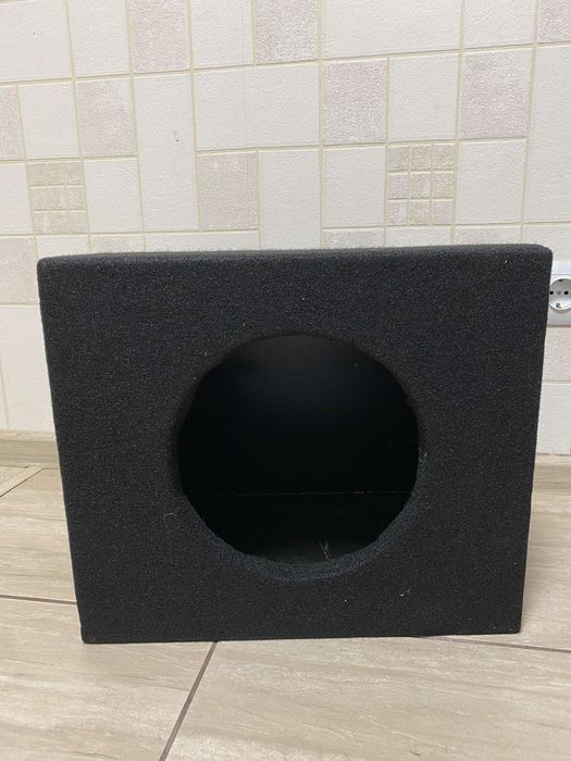 Короб под сабвуфер 12дюйм. ЗЯ з косою стінкою