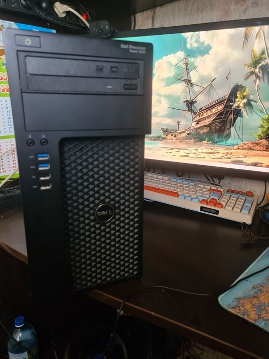 ігровий системний блок dell precision tower 3620на i7 6700..