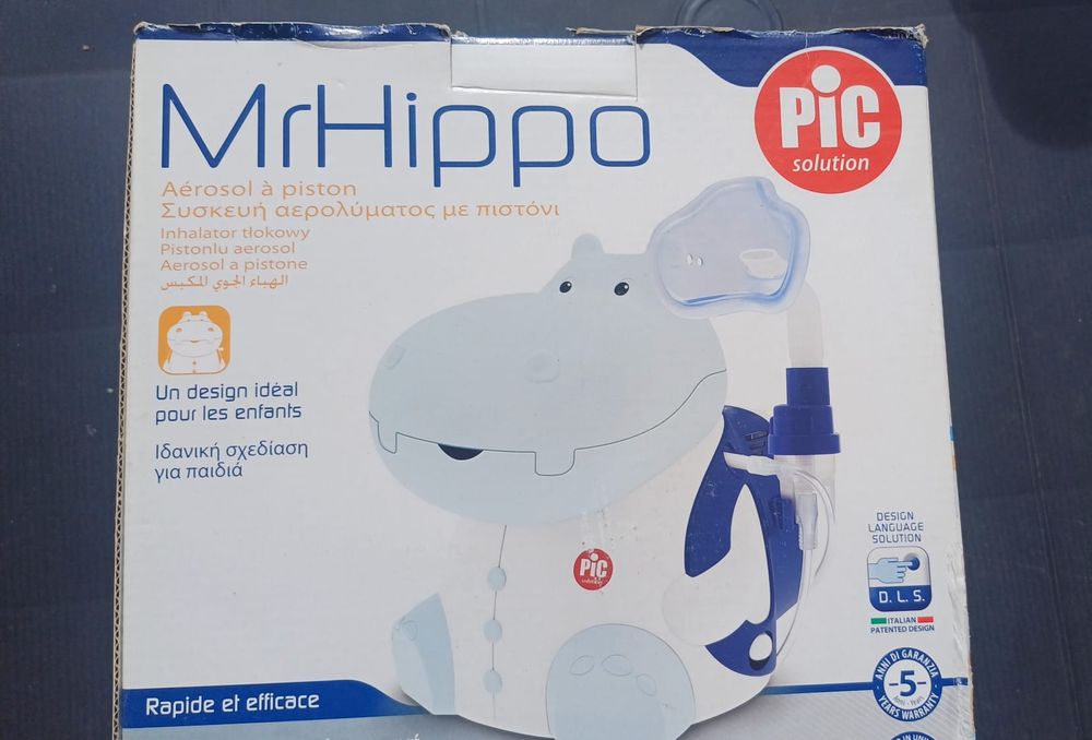 Aerossol a pistão PIC Mr Hippo