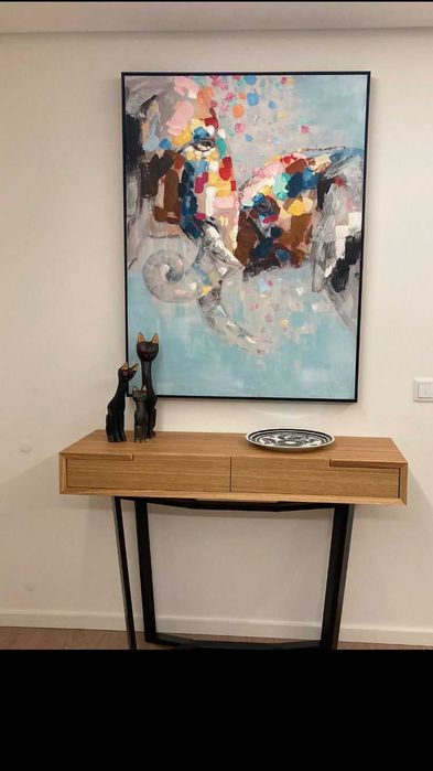 Pintura - Quadro com moldura