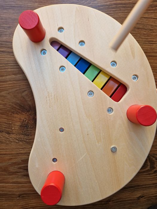 Muzyczny stolik dla dzieci drewniany Fisher Price