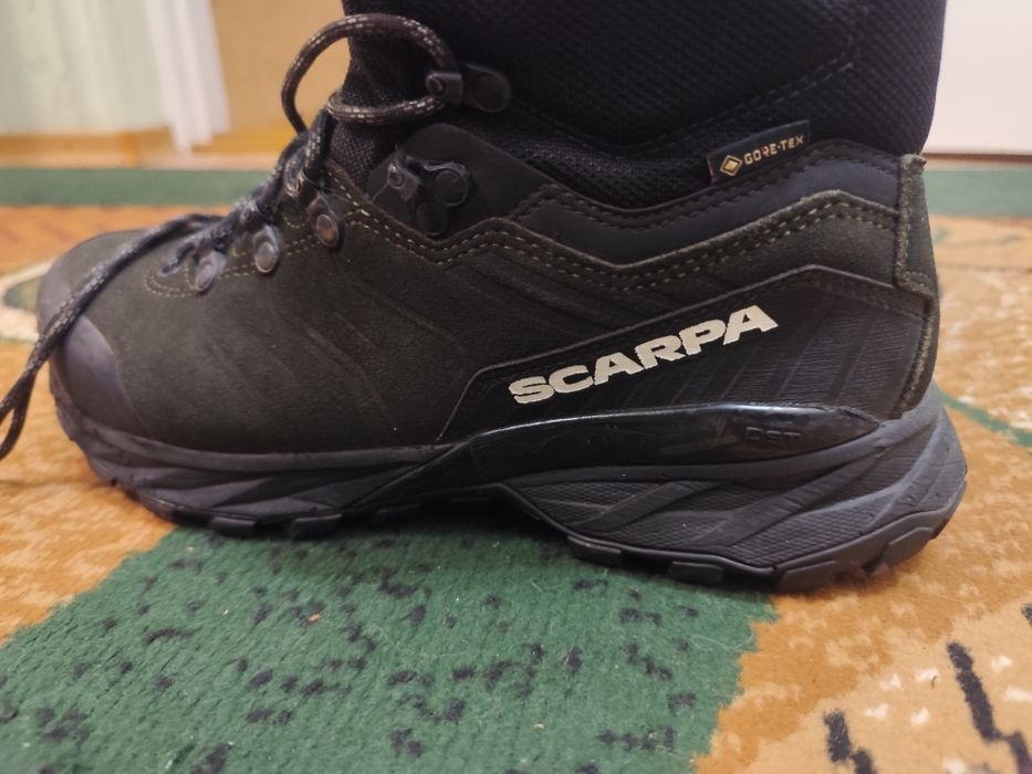 Черевики трекінгові чоловічі Scarpa Rush Polar GTX Thyme green