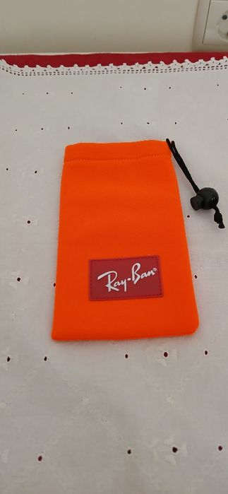 Bolsa para óculos Ray-ban, nova