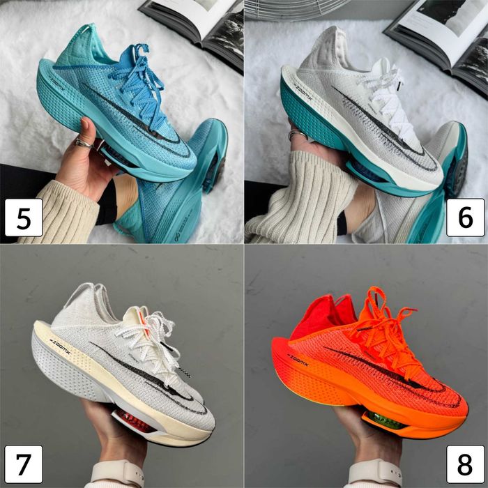 Летние Кроссовки Nike Air Zoom Alphafly Люкс Качество 36-45
