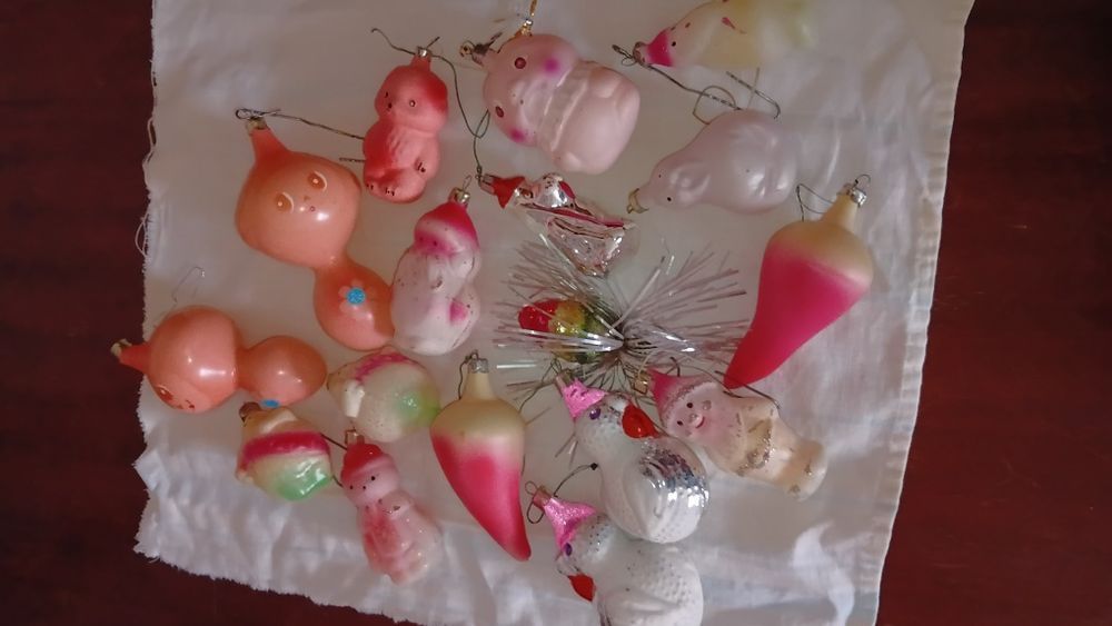 Елочные  игрушки  СССР