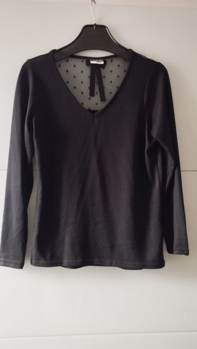 Sweter damski czarny