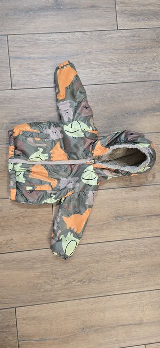 Kurtka Coccodrillo dwustronna rozmiar 80  dla chłopca.