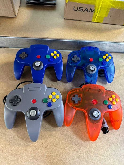 Геймпад Джойстик N64 Grey V1 V2 Новий для консолі приставки Nintendo