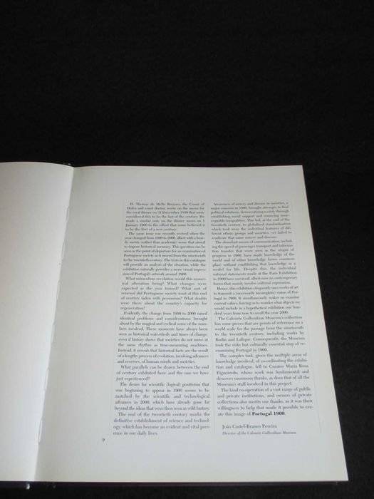 Livro Portugal 1900 Maria Rosa Figueiredo Gulbenkian