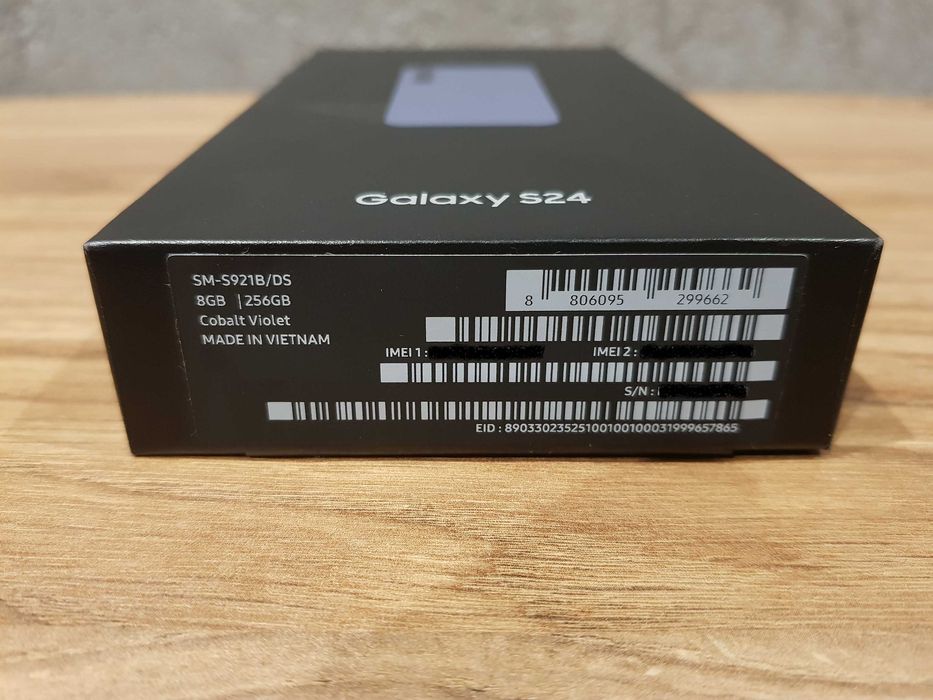SAMSUNG Galaxy S24 8/256GB - Gwarancja - Cobalt Violet