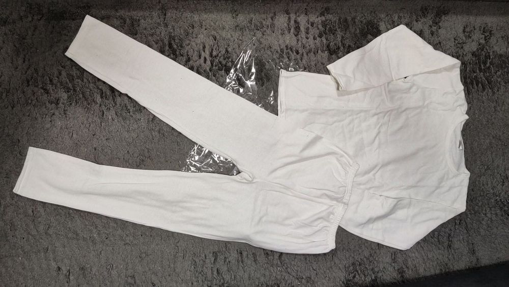 Термобілизна піжама Л  біла білий колір жіноча