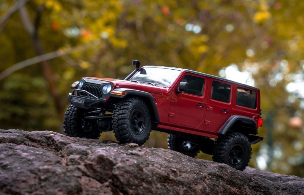 Машинка на радіокеруванні FMS 1:18 JEEP WRANGLER Thunder Strom RTR RED