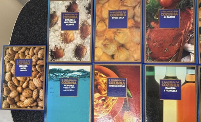 Coleçao de 13 Livros de Culinária
