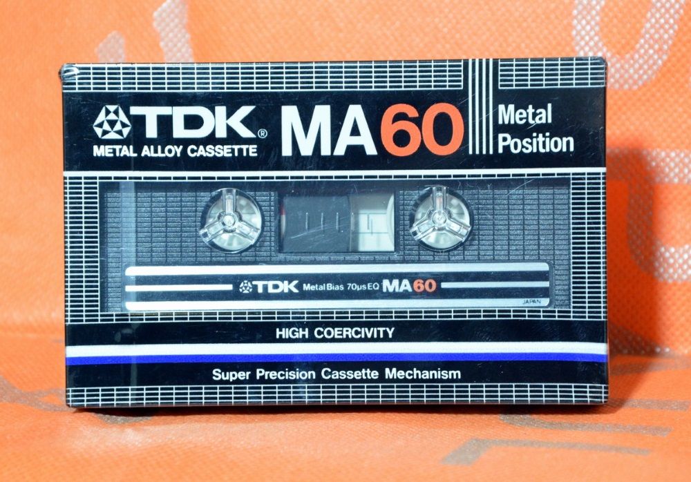 Аудио кассета TDK MA Япония METAL касета МЕТАЛЛ 79 82 86 88 90 92 93