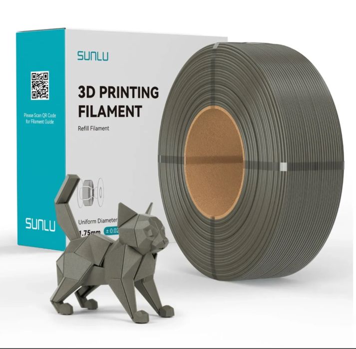 Пластик sunlu petg Дуб, біла кістка, глина