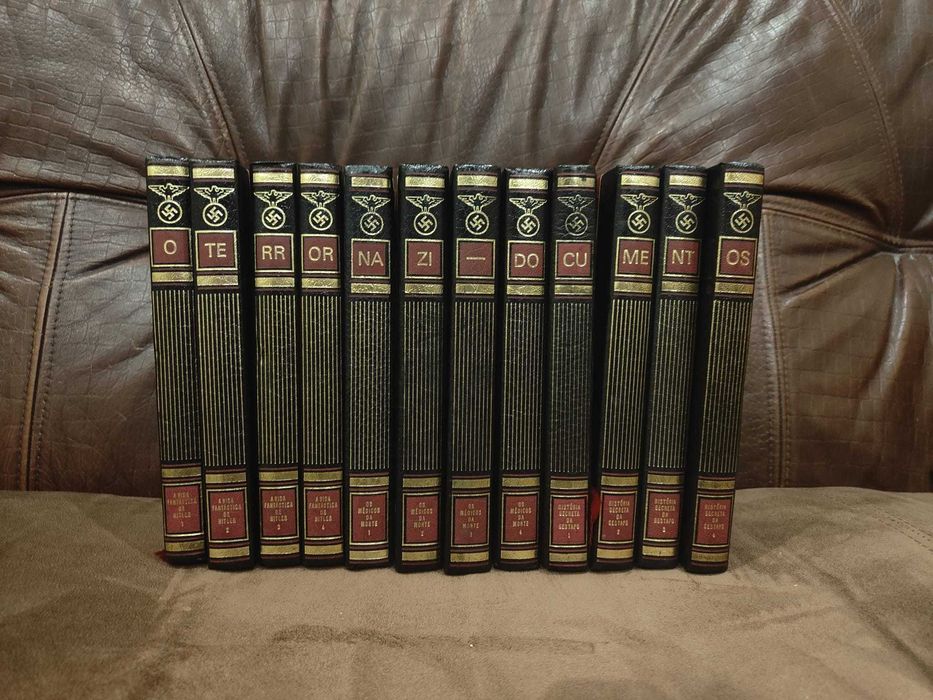 Coleção 12 livros O Terror Nazi - Documentos