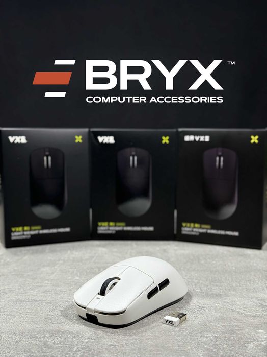 ‼️ЗНИЖКА Ігрова мишка VGN VXE Dragonfly R1 SE+ бездротова | PAW3395