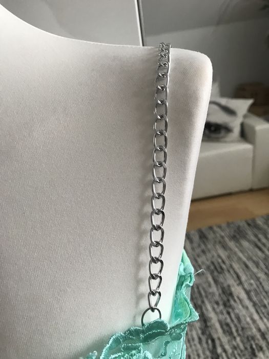 Turkusowy komplet bielizny