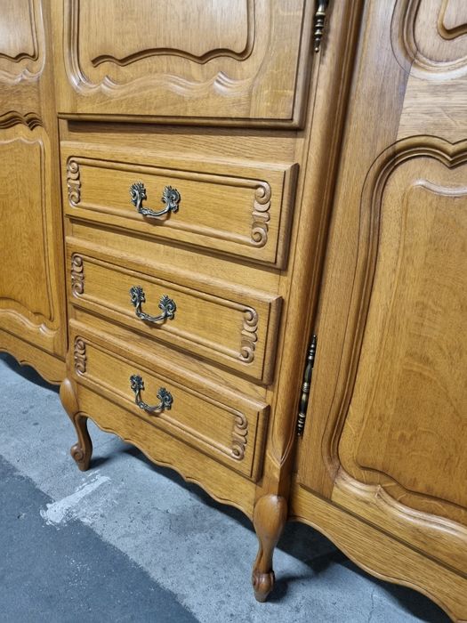 szafa dębowa ludwik garderoba