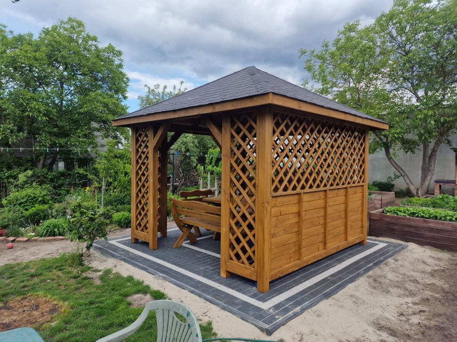 Altana ogrodowa ,zadaszenie