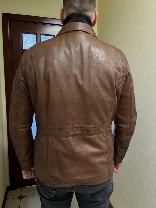Куртка шкірянка чоловіча Thomas Breitling 2XL 56