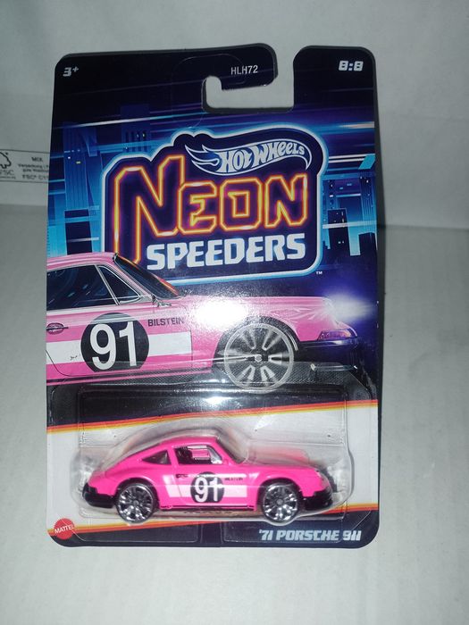 Hot Wheels Porsche Carrera 911 neon Speeders