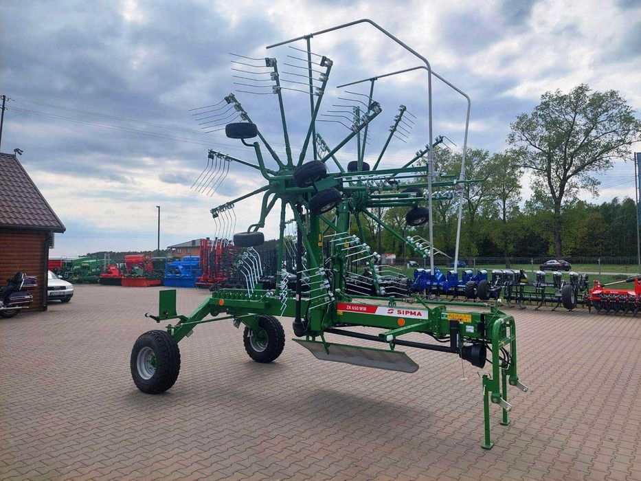 Zgrabiarka Dwukaruzelowa JAR-MET SIPMA ZK 650 WIR PRONAR ZKP 800 TALEX
