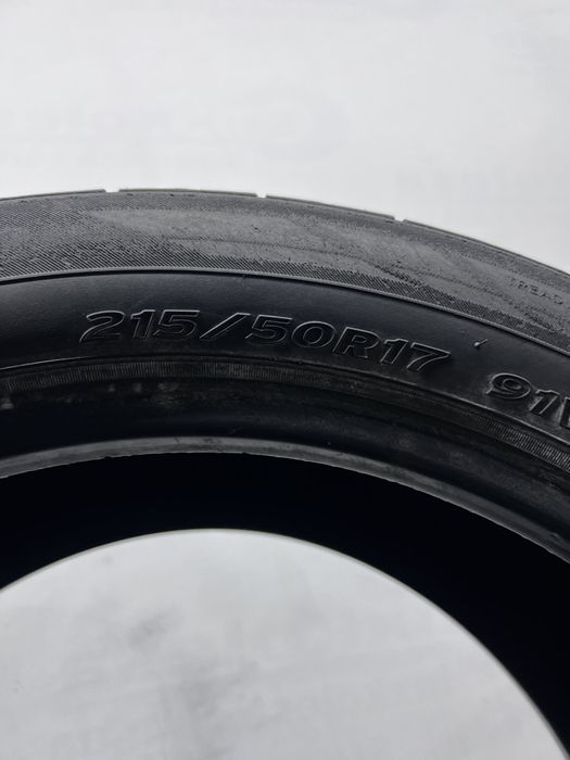 2шт літо 215/50/R17 6,7мм Hankook Ventus S 2