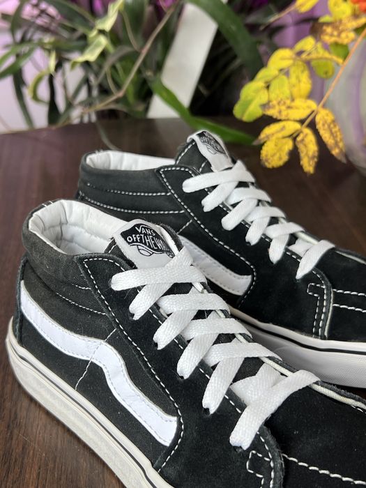 Vans Sk8-Mid old skool чорні замшеві 40 розмір
