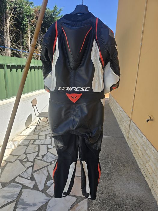 Dainese KYALAMI 1pc perf. Leather suit t60
