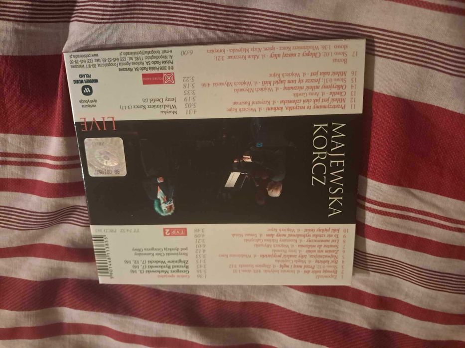 Alicja Majewska Włodzimierz Korcz Live CD jak nowa