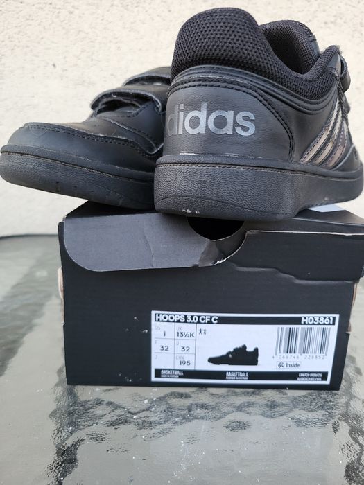 Adidas Hoops dziewczynka chłopiec unisex rozm  32 holo