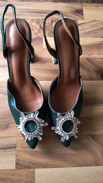 Piękne zielone Buty